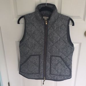 JCrew Herringbone vest